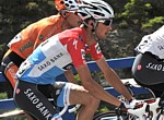 Frank Schleck pendant la 10ème étape de la Vuelta 2010